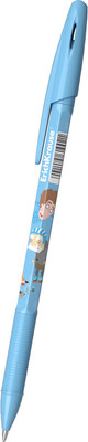 Ручка шариковая Erich Krause R-301 Stick&Grip Приключения Пети и Волка / 61002 (синий) - 