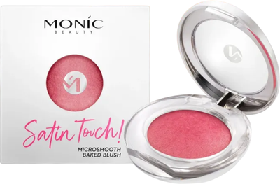 Румяна Monic Beauty Satin Touch! Microsmooth Baked тон 04 Gabrielle -