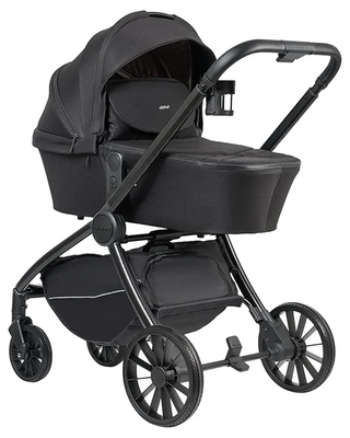 Детская универсальная коляска Farfello 2в1 Baby shell / BS-01 (черный) -