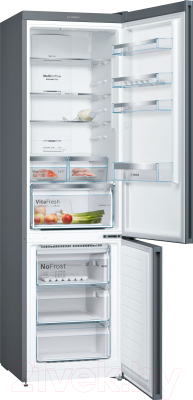 Холодильник с морозильником Bosch KGN39XC2AR