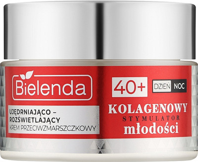 Крем для лица Bielenda Collagen Youth Stimulator Укрепляющий 40+ день/ночь (50мл) - 