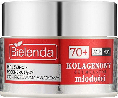 Крем для лица Bielenda Collagen Youth Stimulator Инфузионный регенирирующий 70+ (50мл) - 