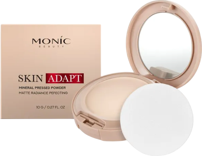 Пудра компактная Monic Beauty Skin Adapt! тон 04 Natural -
