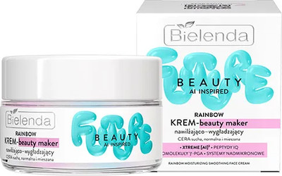 Крем для лица Bielenda Future Beauty Rainbow Увлажняющий и разглаживающий (50мл) - 