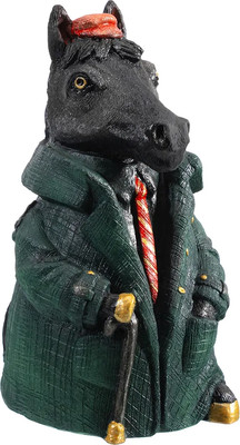 Копилка Elan Gallery Конь в пальто / 140414 (зеленый) -