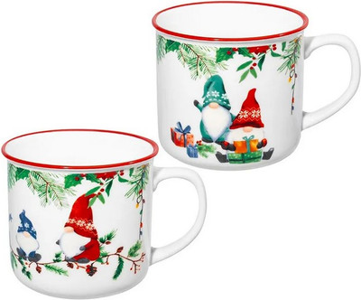 

Набор кружек, New Bone China Гномики / 230277
