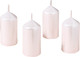 Набор свечей Дарим Красиво Столбик / 2383824 (4шт, перламутровый) - 
