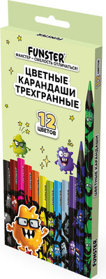 

Набор цветных карандашей, Монстрики / 182065