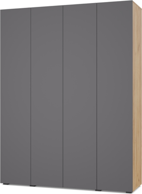 Шкаф Modern Челси Ч41 (золотой дуб/графит) - 