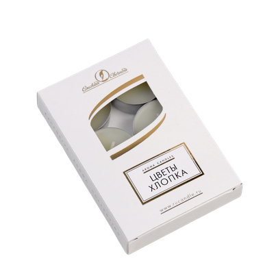 

Набор свечей, Цветы хлопка / 9380737