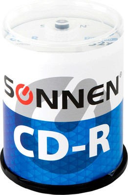 Набор дисков CD-R Sonnen 700Mb 52x (100шт) -