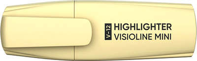 Текстовыделитель Erich Krause Visioline V-12 Mini Pastel / 60799 (желтый) -