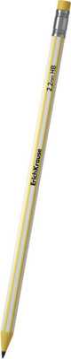 Простой карандаш Erich Krause Blend НВ / 63329 (с ластиком) -