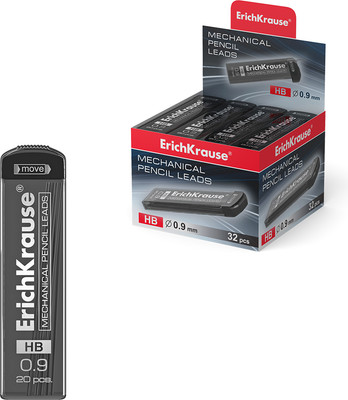 Набор грифелей для карандаша Erich Krause 0.9 HB / 48144 (20шт) -