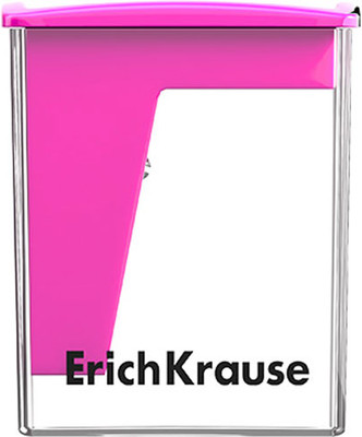 Точилка Erich Krause City Mini Vivid с контейнером / 60019 (в ассортименте) -