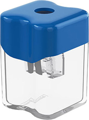 Точилка Erich Krause Wave Mini Vivid с контейнером / 60043 (в ассортименте) -
