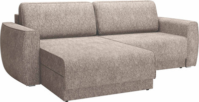 Диван угловой Олмеко Женева SO2P (темный бежевый) -