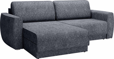 Диван угловой Олмеко Женева SO2P (темно-серый) -