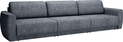 Диван Олмеко Женева 3S2P (темно-серый) -