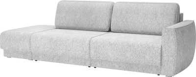 Диван Олмеко Женева 2SPF левый (светло-серый) - 