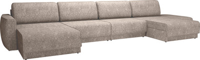 Диван П-образный Олмеко Женева 2S2OPF правый (темный бежевый) - 