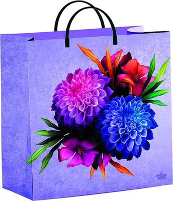 

Пакет подарочный, Георгины / н00229833