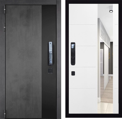 Входная дверь ГРАНИТ Роял Смарт 83 (86x205, левая) -