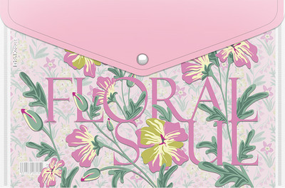 Папка-конверт Erich Krause Floral Soul / 63513 (в ассортименте) - 