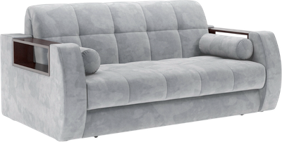 Диван Mebel-Ars Аккордеон Барон №3 НПБ 155x200 (Vivaldi светло-серый) - 