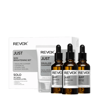 

Набор косметики для лица, Just Skin Brightening Set 3 сыворотки+эмульсия