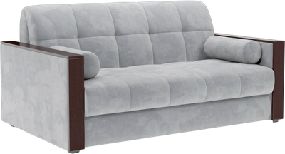 Диван Mebel-Ars Аккордеон Техас ППУ 180x200 (Vivaldi светло-серый) - 