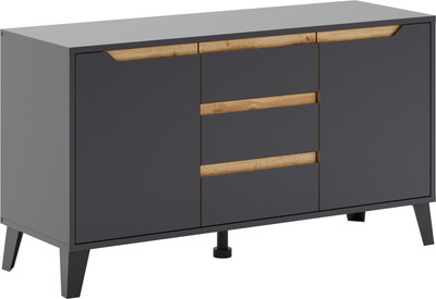 Тумба Eligard   Eyva RTV 2D3S  (графит) -