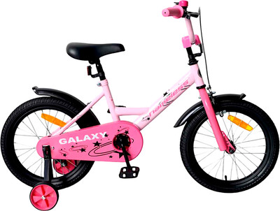 Детский велосипед Nameless Galaxy 12 2025 / 12GL-PN (розовый, разобранный, в коробке) -