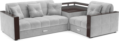 Диван угловой Mebel-Ars Прага (Vivaldi светло-серый) -