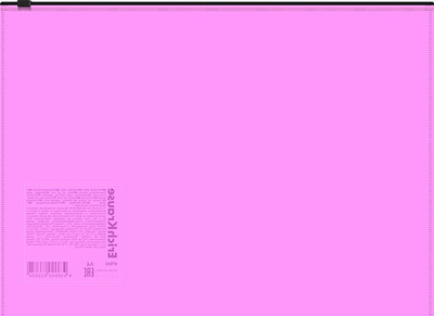 Папка-конверт Erich Krause Fizzy Neon А5+ / 61167 (в ассортименте) - 