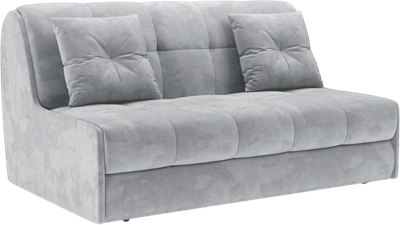 Диван Mebel-Ars Аккордеон Барон №2 ППУ 180x200 (Vivaldi светло-серый) -