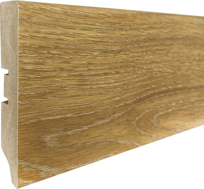 Плинтус Smartprofile МДФ Premium Color 80A Браш 035 (2.4м) -