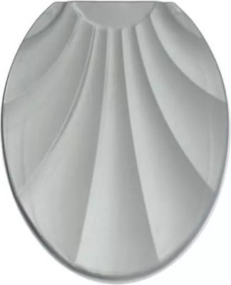 

Сиденье для унитаза, Ракушка / РП-812сереб