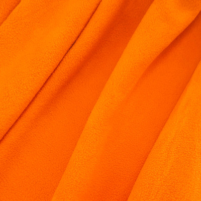 Ткань для творчества Sentex Флис двухсторонний 230г/м2 300x160  (оранжевый) - 