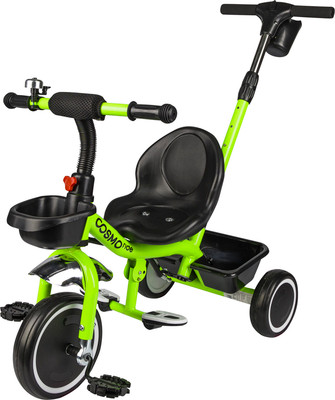 Трехколесный велосипед с ручкой CosmoRide SXi-00GN (зеленый) - 