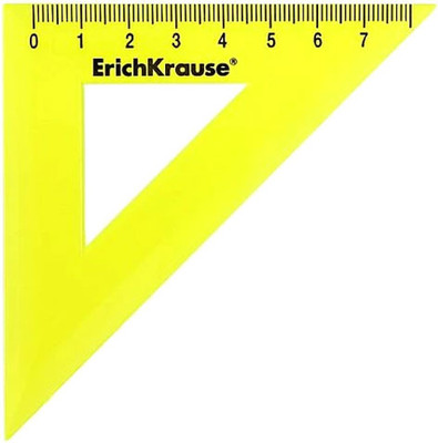 Треугольник Erich Krause Neon / 61770 (в ассортименте) -