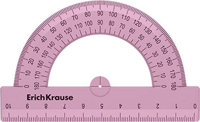 Транспортир Erich Krause Manga / 61847 (в ассортименте) -