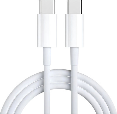 Кабель Rumi USB Type-C-USB Type-C (2м, белый) -