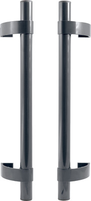 Ручка дверная БУЛАТ РС-02.500.7024 (серебристый графит) -