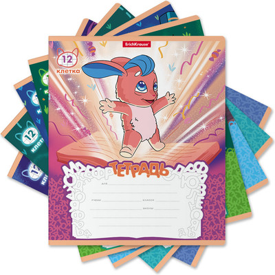 Тетрадь Erich Krause Волшебный друг / 58233 (12л, клетка) -