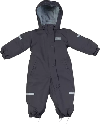 Комбинезон прогулочный детский MOWbaby Eskimo 158/19-74 (графитовый, р.74) - 