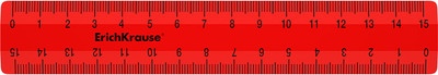 Линейка Erich Krause Classic / 53873 (красный) -