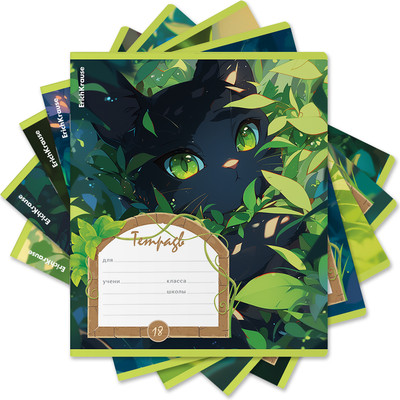 Тетрадь Erich Krause Garden Pet / 63259 (18л, линейка) -