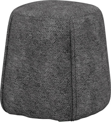 Пуф Олмеко Шелдон (велюр Sierra 9 темно-серый) - 