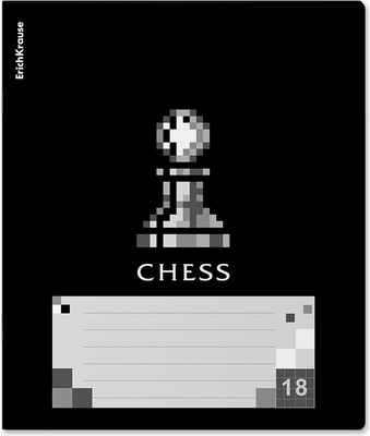 Тетрадь Erich Krause Chess Player / 60570 (18л, клетка) -